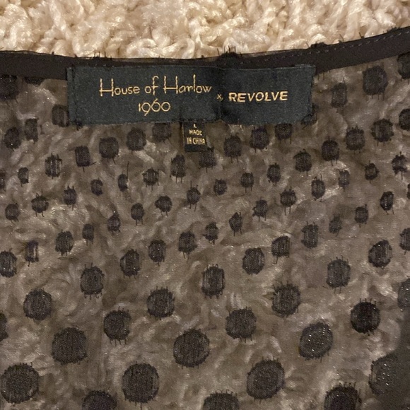 House of Harlow 1960 x revolve bodysuit size Large - Picture 3 of 4